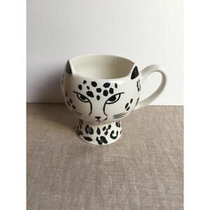 Tabletops Gallery Leopard/Cat Mug - 18 oz, Excellent Condition